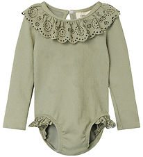 Lil' Atelier Badedragt - Rib - NbfFola - Forst Fog
