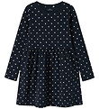 Name It Dress - NkfVivia - Dark Sapphire w. Dots