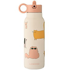 Liewood Drikkedunk - Falk - 350 ml - Cats and Dogs/Sandy
