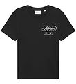 Les Deux T-shirt - Orchard - Black w. Print
