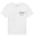 Les Deux T-Shirt - Obstgarten - Weiß m. Print