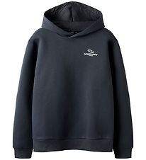 LMTD Hættetrøje - NlnHebra - Asphalt m. Print
