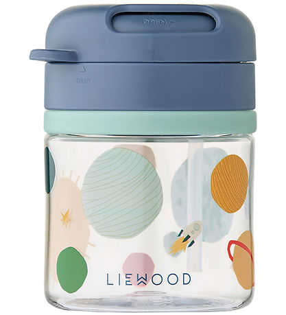 Liewood Kop m. Sugerør - Pavia - 280 ml - Universe/Classic 
