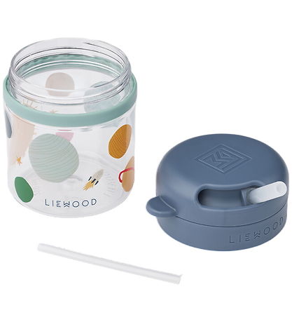 Liewood Kop m. Sugerør - Pavia - 280 ml - Universe/Classic 