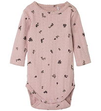 Name it Body l/æ - NbfLower - Burnished Lilac m. Blomster
