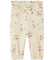 Name It Trousers - NbfLatia - Peyote Melange w. Print