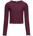 Blouse Kids Only - Rib - KogNella - Mauve Wine