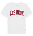 Les Deux T-paita - Aidan - Valkoinen M. Logo