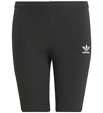 adidas Originals Cykelshorts - Rib - Sort m. Logo
