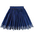 Molo Nederdel - Denim - Bitta - Oak Embroidery