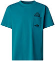 The North Face T-shirt - Oversize - Tassel Blue w. Print