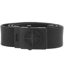 Stone Island Bælte - 58 cm - Sort