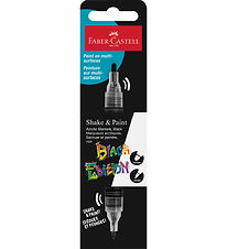 Faber-Castell Tusch - Shake & Paint Acrylic - Sort