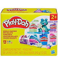 Play-Doh Modellervokssæt - 6-pak - Sparkle Collection - 340g