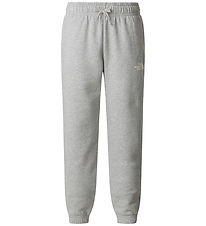 The North Face Sweatpants - Jogger - Light Grey Heather m. Logo