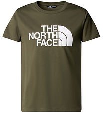 The North Face T-shirt - Easy - New Taupe Green m. Logo