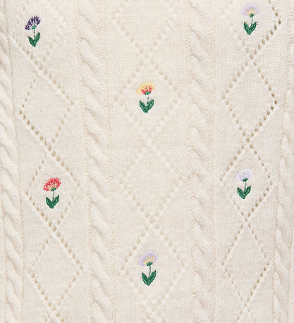 Kids Only Bluse - Strick - KogFlower - Tofu/Blumen Verpackung