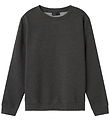 LMTD Sweatshirt - NOOS -  NlnNizu - Dark Grey Melange