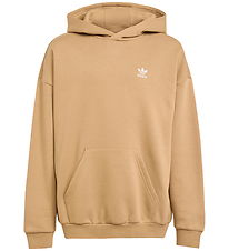 adidas Originals Hættetrøje - Loose Hoodie - Cardbo/White 