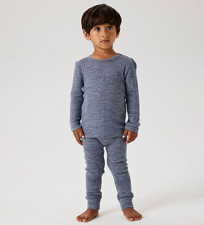 Name It Bluse – Wolle – Rib – Noos – NmmWang – Folkstone Grey