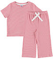 Petit Bateau Pyjama Set - Peony/Marshmallow