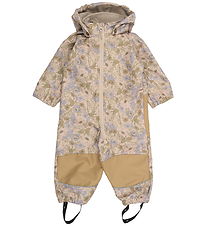 Mikk-Line Softshelldragt m. Fleece - Recycled - Doeskin m. Bloms