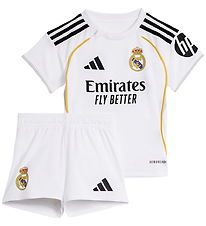 adidas Performance Fodboldsæt - Real Madrid - Hvid m. Logo