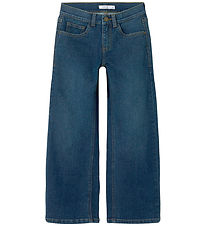 Name It Jeans - Wide - NkfRose - Dark Blue Denim