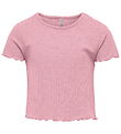Kids Only T-shirt - Rib - KogAlly - Nostalgia Rose