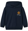 Name It Hættetrøje - NmmKelvin - Navy Blazer m. Print
