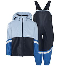 Didriksons Regntøj m. Seler - Waterman - PU - Navy
