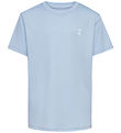 Hummel T-shirt - HmlJR Performance - Skyway