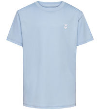 Hummel T-shirt - HmlJR Performance - Skyway