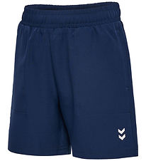 Hummel Shorts - HmlJR Performance - Dress Blues