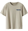 Name It T-shirt - NkmKarlo - Peyote m. Print