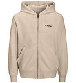 Jack & jones Cardigan - Noos - JjeSoho - Moonbeam m. Logo