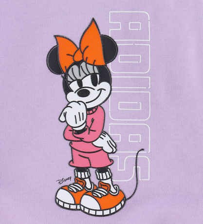 adidas Performance Sæt - Bluse/Leggings - Minnie Mouse - Powder 