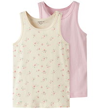 Name It Undershirt - Noos - NmfTank - 2-Pack - Turtledove/Pale L