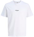 Jack & Jones T-shirt - Noos - JjeSoho - Hvid m. Logo