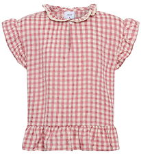 Grunt Top - GrArte - Rosa/Hvidternet