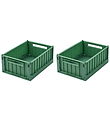 Liewood Foldekasser - Small - Weston - 2-Pak - Dusty Ivy