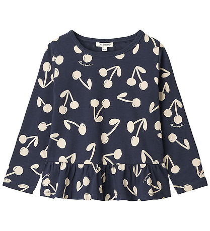 Liewood Blouse - Margit - Cherry Blossom/Classic Navy