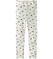 Name It Leggings - Uld - Rib - Noos - NmmWang - Snow White/Small