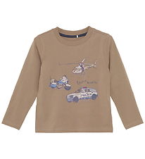 Minymo Bluse - Caribou m. Print