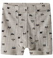 Name It Boxershorts - Uld - Rib - NmmWang - Nacreous Cloud/Small