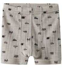 Name It Boxershorts - Uld - Rib - NmmWang - Nacreous Cloud/Small