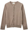 Sofie Schnoor Cardigan - Strik - Uld - Cissesy - Brown Melange