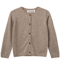 Sofie Schnoor Cardigan - Strik - Uld - Cisse - Brown Melange