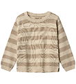 Wheat Blouse - Knitted - Morgan - Beige Stripe