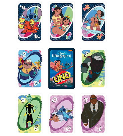 UNO Kortspil - Lilo & Stitch